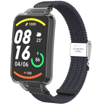 Bracelet de montre intégré à boucle en nylon tressé, For Xiaomi Mi Band 7 Pro