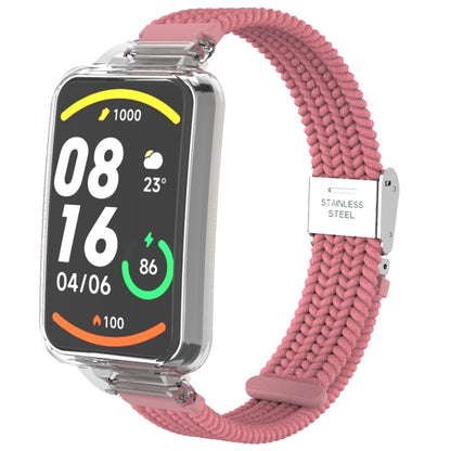 Bracelet de montre intégré à boucle en nylon tressé, For Xiaomi Mi Band 7 Pro