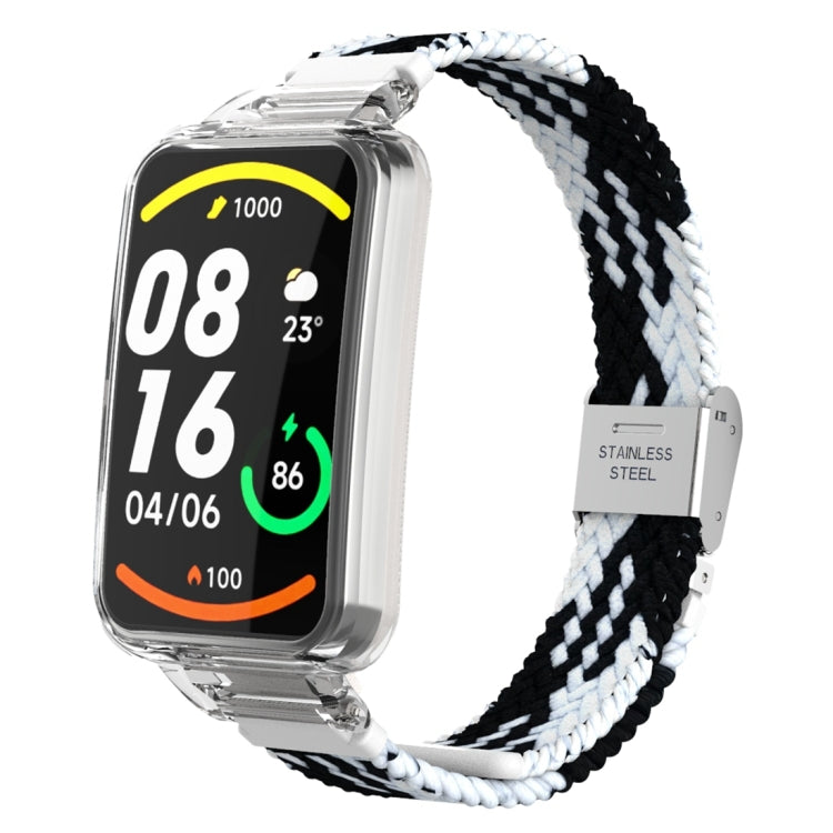Bracelet de montre intégré à boucle en nylon tressé, For Xiaomi Mi Band 7 Pro