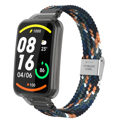 Bracelet de montre intégré à boucle en nylon tressé, For Xiaomi Mi Band 7 Pro