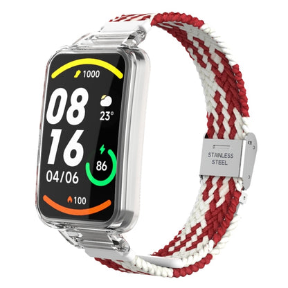 Bracelet de montre intégré à boucle en nylon tressé, For Xiaomi Mi Band 7 Pro