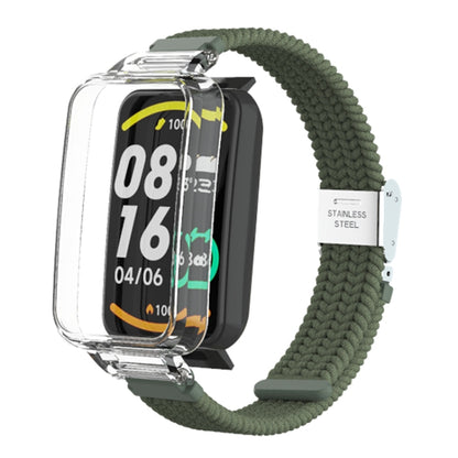 Bracelet de montre intégré à boucle en nylon tressé, For Xiaomi Mi Band 7 Pro