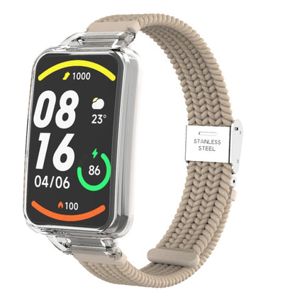 Bracelet de montre intégré à boucle en nylon tressé, For Xiaomi Mi Band 7 Pro