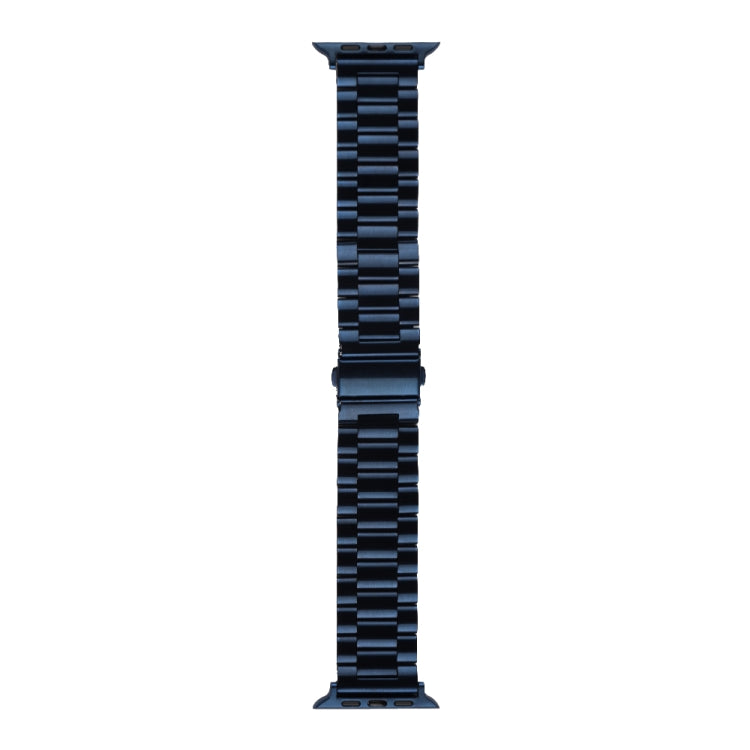 Bracelet de montre en métal souches, For Apple Watch Ultra 49mm / Series 8&7 45mm / SE 2&6&SE&5&4 44mm / 3&2&1 42mm, For Apple Watch Series 8&7 41mm / SE 2&6&SE&5&4 40mm / 3&2&1 38mm