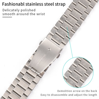Bracelet de montre en métal souches, For Apple Watch Ultra 49mm / Series 8&7 45mm / SE 2&6&SE&5&4 44mm / 3&2&1 42mm, For Apple Watch Series 8&7 41mm / SE 2&6&SE&5&4 40mm / 3&2&1 38mm