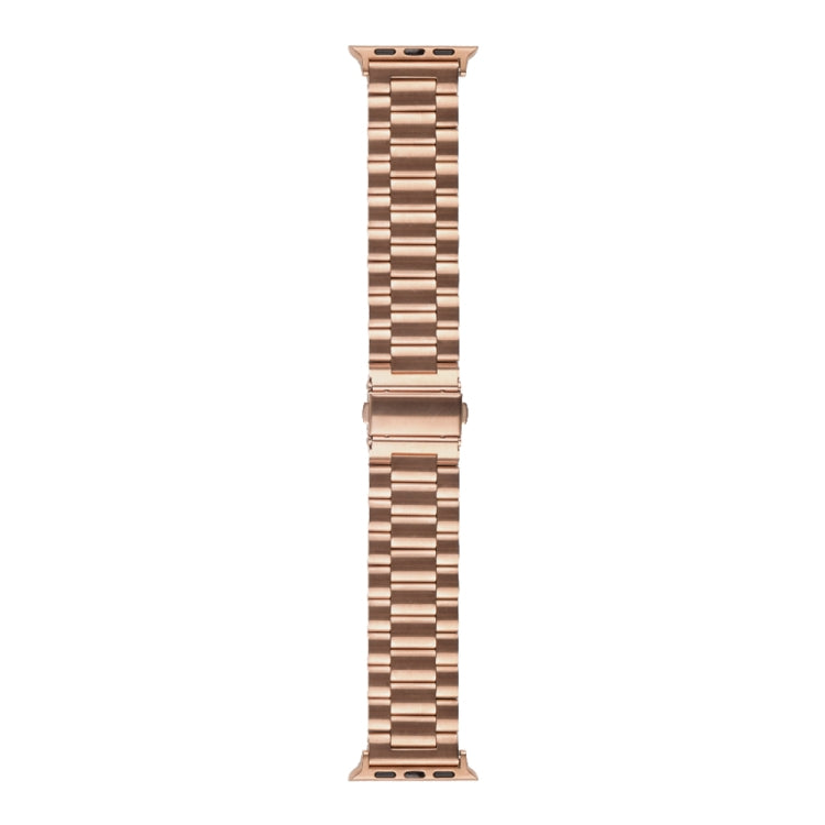 Bracelet de montre en métal souches, For Apple Watch Ultra 49mm / Series 8&7 45mm / SE 2&6&SE&5&4 44mm / 3&2&1 42mm, For Apple Watch Series 8&7 41mm / SE 2&6&SE&5&4 40mm / 3&2&1 38mm