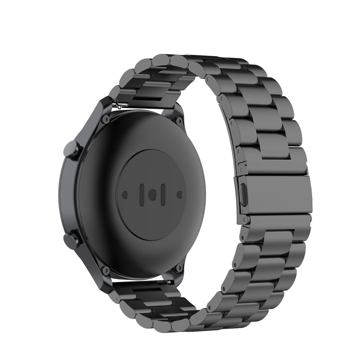 Pour Xiaomi Watch Color 22mm Bracelet de montre en acier à trois perles