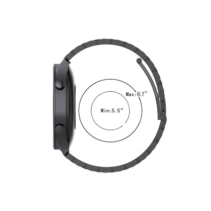 Pour Xiaomi Watch Color 22mm Bracelet de montre en acier à trois perles