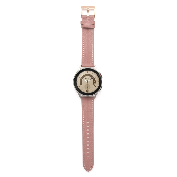 Bracelet de montre en cuir cannelé inhabituel, 20mm, 22mm