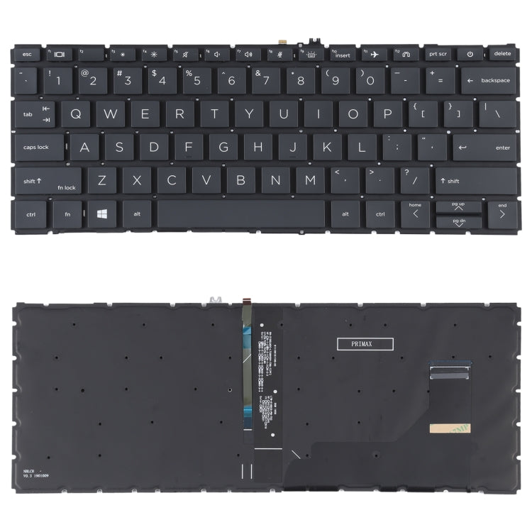 Clavier version US avec rétroéclairage