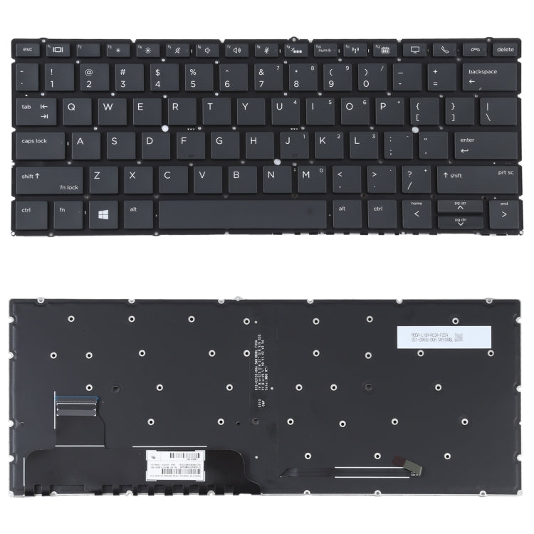 Clavier version US avec rétroéclairage