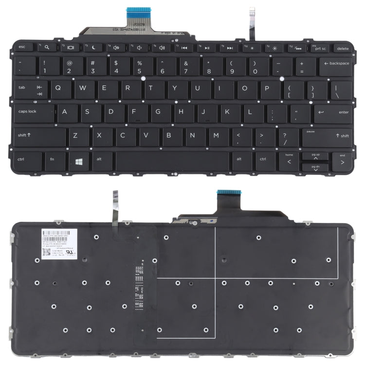 Clavier version US avec rétroéclairage