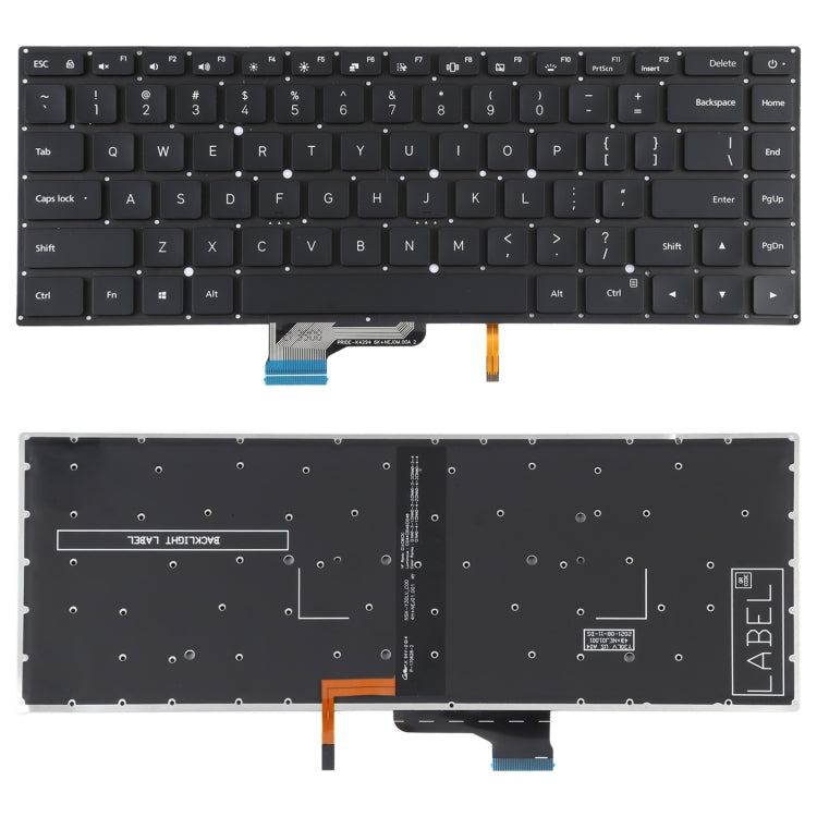 Clavier version US avec rétroéclairage