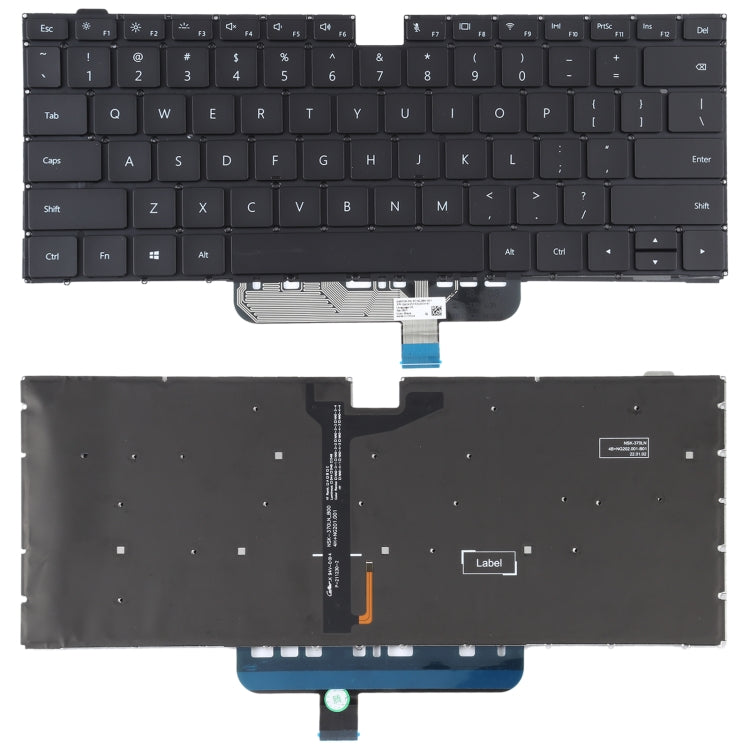 Clavier version US avec rétroéclairage