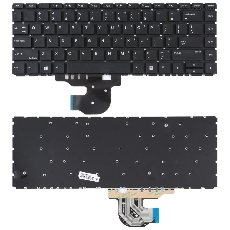 Clavier version américaine, For HP Probook 450 G6 455 G6 450 G7, For HP Probook 440 G6 445 G6 440 G7, For HP Probook 430 G5 440 G5, For HP Probook 440 G8 445 G8, For Asus Pro 7 PX574F PR0574, For Asus Zenbook RX410U RX310 UX310                         ...