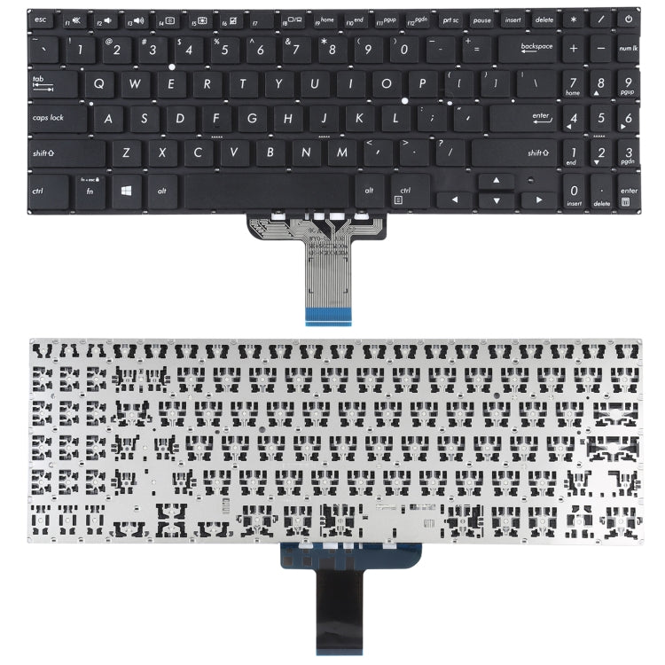 Clavier version américaine, For HP Probook 450 G6 455 G6 450 G7, For HP Probook 440 G6 445 G6 440 G7, For HP Probook 430 G5 440 G5, For HP Probook 440 G8 445 G8, For Asus Pro 7 PX574F PR0574, For Asus Zenbook RX410U RX310 UX310                         ...