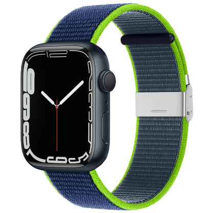 Bracelet en nylon avec boucle en métal, For Apple Watch Series 8&7 41mm / SE 2&6&SE&5&4 40mm / 3&2&1 38mm, For Apple Watch Ultra 49mm / Series 8&7 45mm / SE 2&6&SE&5&4 44mm / 3&2&1 42mm