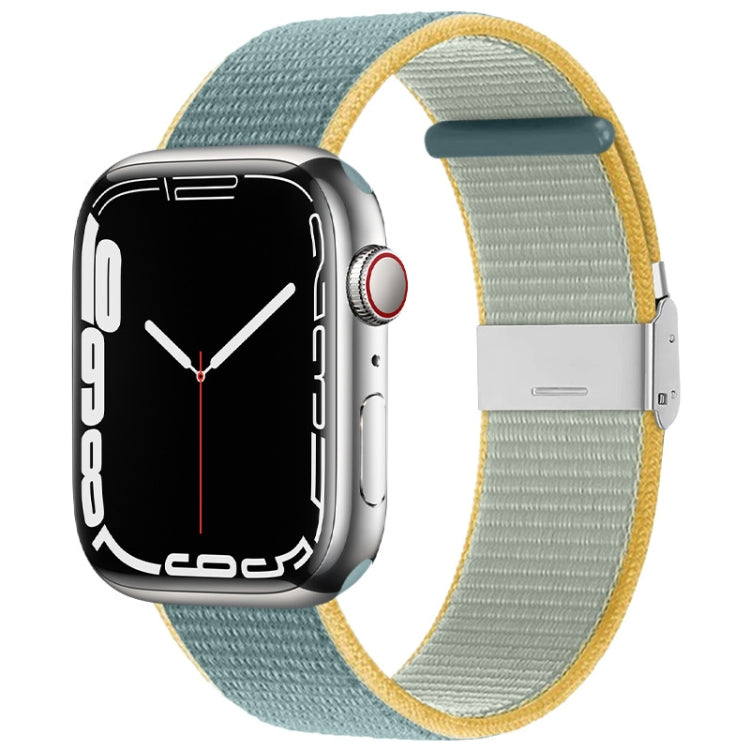 Bracelet en nylon avec boucle en métal, For Apple Watch Series 8&7 41mm / SE 2&6&SE&5&4 40mm / 3&2&1 38mm, For Apple Watch Ultra 49mm / Series 8&7 45mm / SE 2&6&SE&5&4 44mm / 3&2&1 42mm