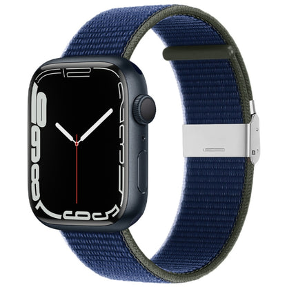 Bracelet en nylon avec boucle en métal, For Apple Watch Series 8&7 41mm / SE 2&6&SE&5&4 40mm / 3&2&1 38mm, For Apple Watch Ultra 49mm / Series 8&7 45mm / SE 2&6&SE&5&4 44mm / 3&2&1 42mm