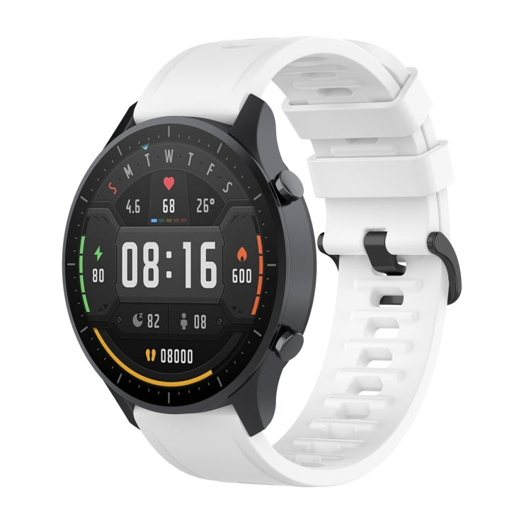 Pour Xiaomi Watch Color 22mm Fermoir à dégagement rapide Bracelet en silicone Bracelet de montre