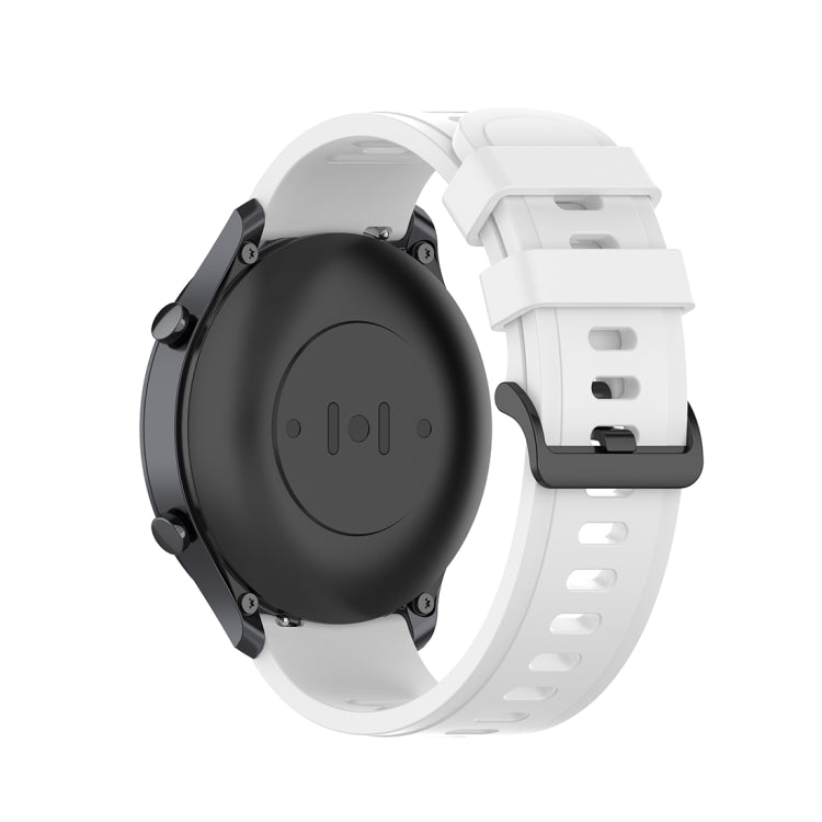 Pour Xiaomi Watch Color 22mm Fermoir à dégagement rapide Bracelet en silicone Bracelet de montre