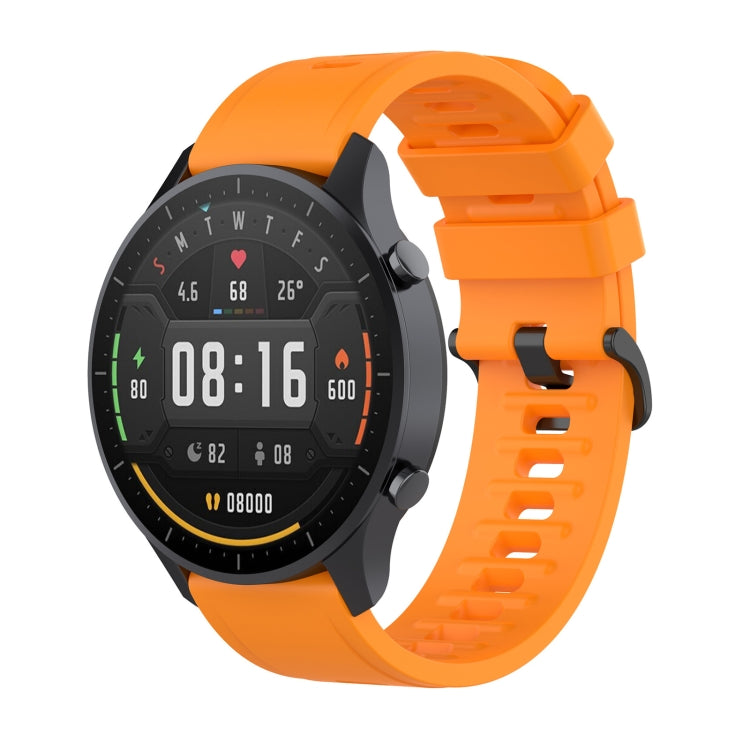 Pour Xiaomi Watch Color 22mm Fermoir à dégagement rapide Bracelet en silicone Bracelet de montre
