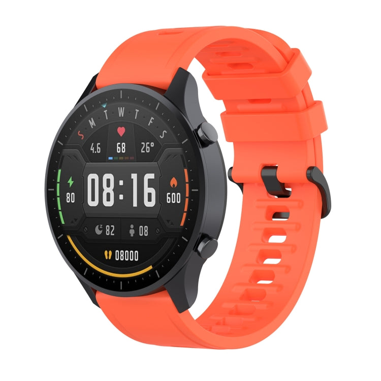 Pour Xiaomi Watch Color 22mm Fermoir à dégagement rapide Bracelet en silicone Bracelet de montre