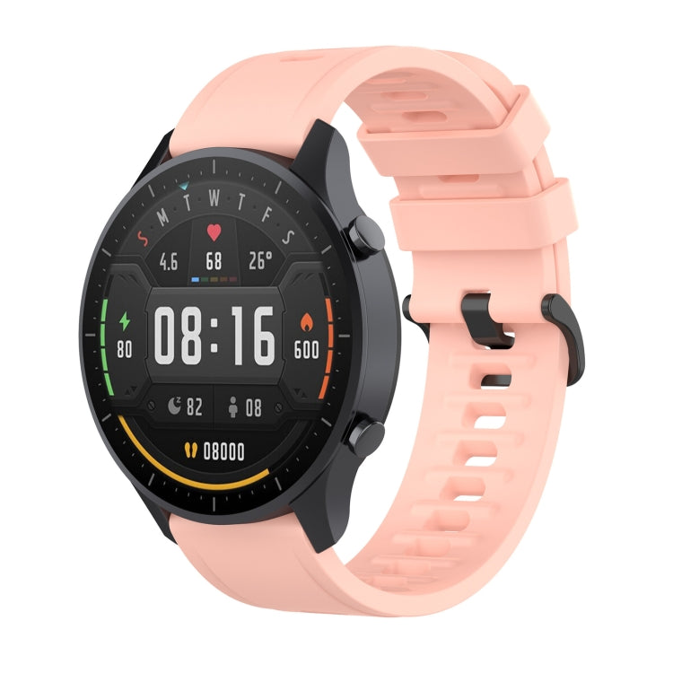 Pour Xiaomi Watch Color 22mm Fermoir à dégagement rapide Bracelet en silicone Bracelet de montre