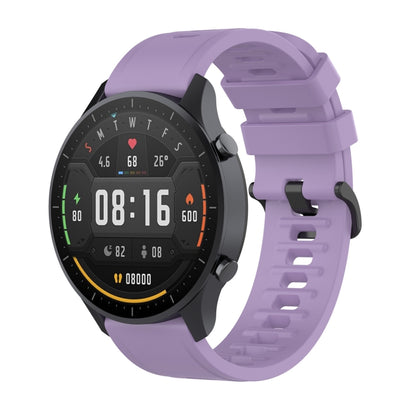 Pour Xiaomi Watch Color 22mm Fermoir à dégagement rapide Bracelet en silicone Bracelet de montre