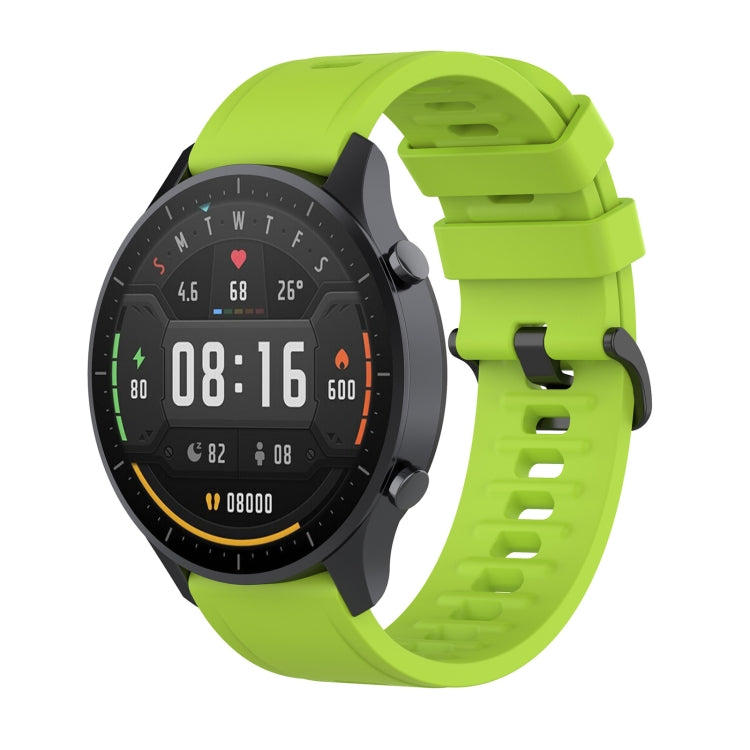 Pour Xiaomi Watch Color 22mm Fermoir à dégagement rapide Bracelet en silicone Bracelet de montre