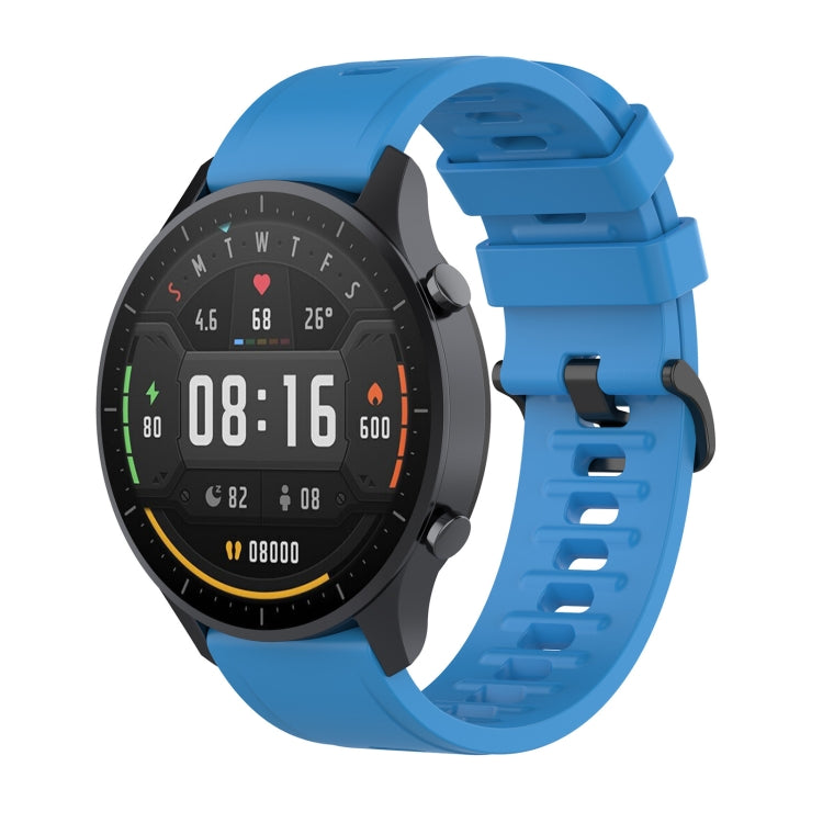 Pour Xiaomi Watch Color 22mm Fermoir à dégagement rapide Bracelet en silicone Bracelet de montre