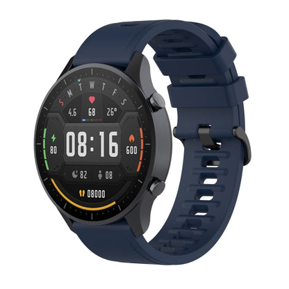 Pour Xiaomi Watch Color 22mm Fermoir à dégagement rapide Bracelet en silicone Bracelet de montre