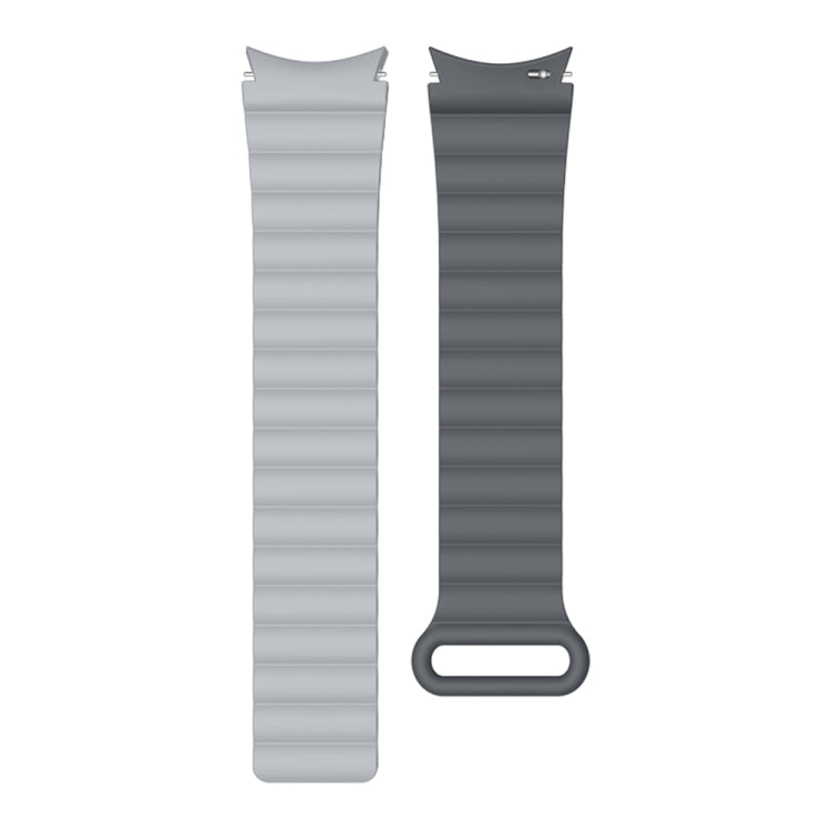 Pour Samsung Galaxy Watch5 Bracelet de montre magnétique en silicone, 20mm, 22mm
