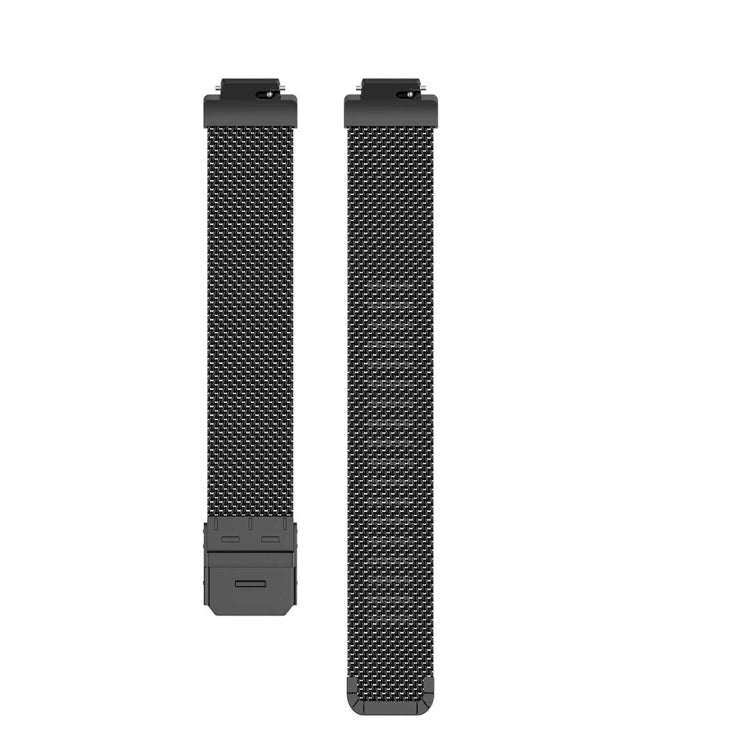 Bracelet de montre en maille métallique en acier inoxydable pour Fitbit Inspire / Inspire HR / Ace 2, Size: L