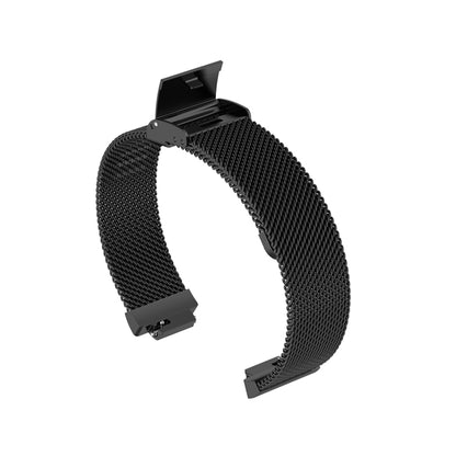 Bracelet de montre en maille métallique en acier inoxydable pour Fitbit Inspire / Inspire HR / Ace 2, Size: L