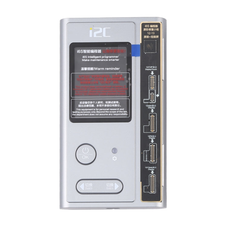 Programmeur intelligent i2C i6S avec carte de test de couleur originale pour iPhone série 12-13