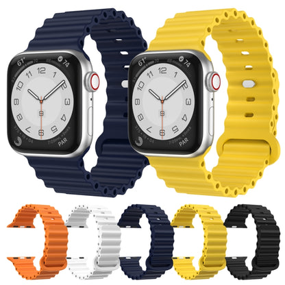 Bracelet de montre en silicone, For Apple Watch Ultra 49mm / Series 8&7 45mm / SE 2&6&SE&5&4 44mm, For Apple Watch Series 8&7 41mm / SE 2&6&SE&5&4 40mm / 3&2&1 38mm