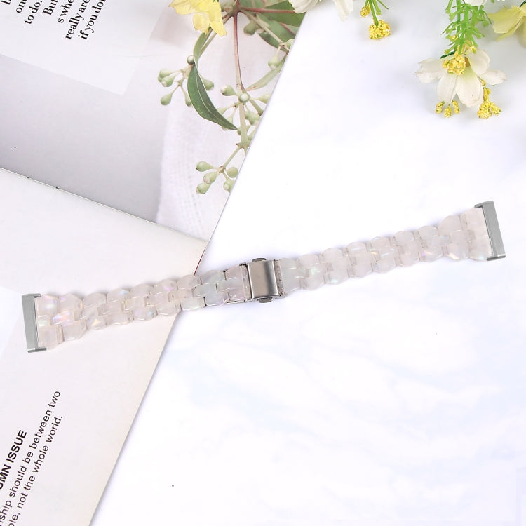 Bracelet de montre universel en résine Rhombus, For Fitbit Versa 3 / Sense, For Fitbit Versa 4 / Sense 2