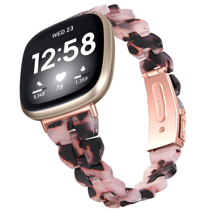 Bracelet de montre universel en résine Rhombus, For Fitbit Versa 3 / Sense, For Fitbit Versa 4 / Sense 2