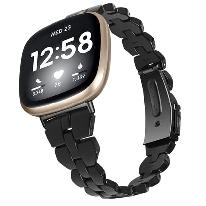 Bracelet de montre universel en résine Rhombus, For Fitbit Versa 3 / Sense, For Fitbit Versa 4 / Sense 2