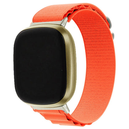 Bracelet de montre en nylon à boucle universelle, For Fitbit Versa 3 / Sense, For Fitbit Versa 4 / Sense 2