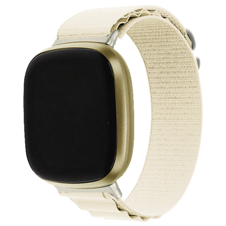 Bracelet de montre en nylon à boucle universelle, For Fitbit Versa 3 / Sense, For Fitbit Versa 4 / Sense 2