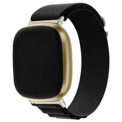 Bracelet de montre en nylon à boucle universelle, For Fitbit Versa 3 / Sense, For Fitbit Versa 4 / Sense 2