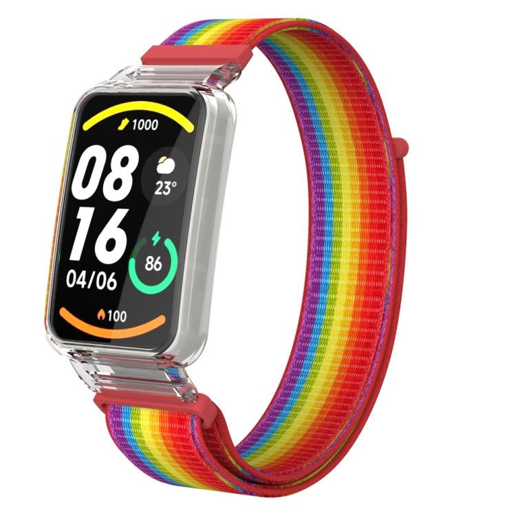 Étui de protection PC intégré + bracelet de montre en nylon, For Xiaomi Mi Band 7 Pro
