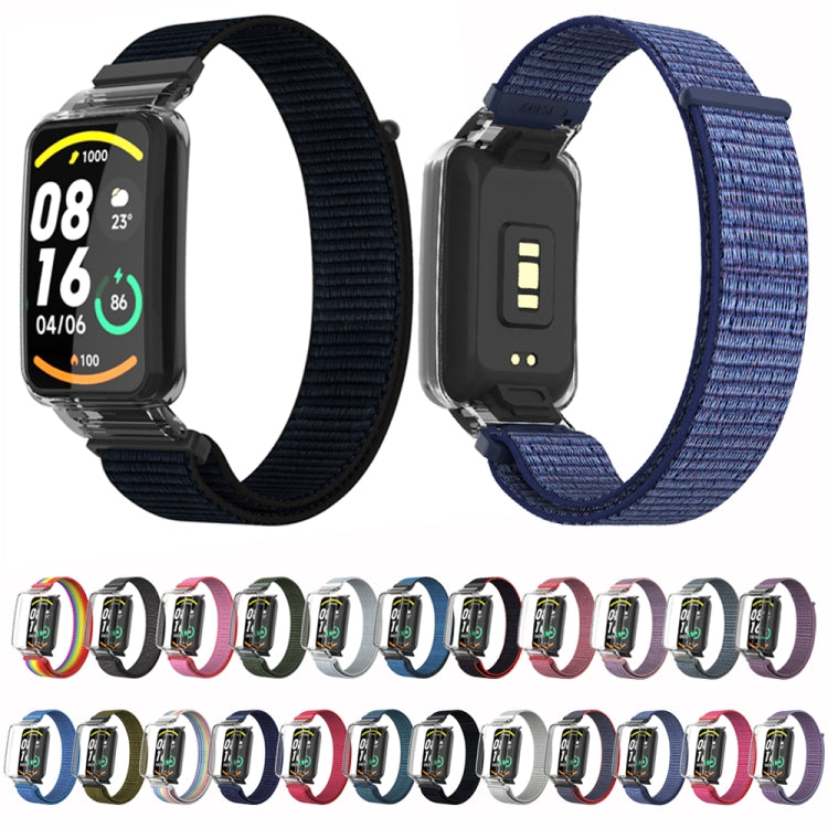 Étui de protection PC intégré + bracelet de montre en nylon, For Xiaomi Mi Band 7 Pro