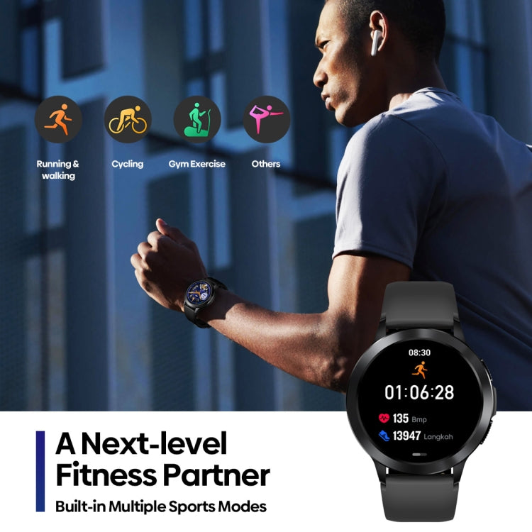 Zeblaze Btalk 2 La montre intelligente HD à écran rond de 1,3 pouces prend en charge les appels vocaux / la surveillance de la santé