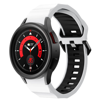 Bracelet de montre en silicone bicolore Wave, For Samsung Galaxy Watch5 Pro