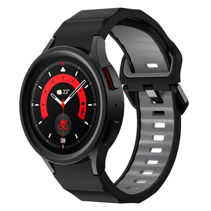Bracelet de montre en silicone bicolore Wave, For Samsung Galaxy Watch5 Pro