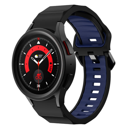Bracelet de montre en silicone bicolore Wave, For Samsung Galaxy Watch5 Pro