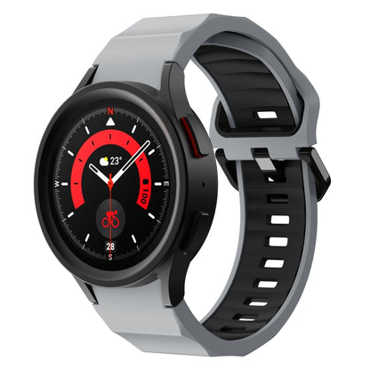 Bracelet de montre en silicone bicolore Wave, For Samsung Galaxy Watch5 Pro